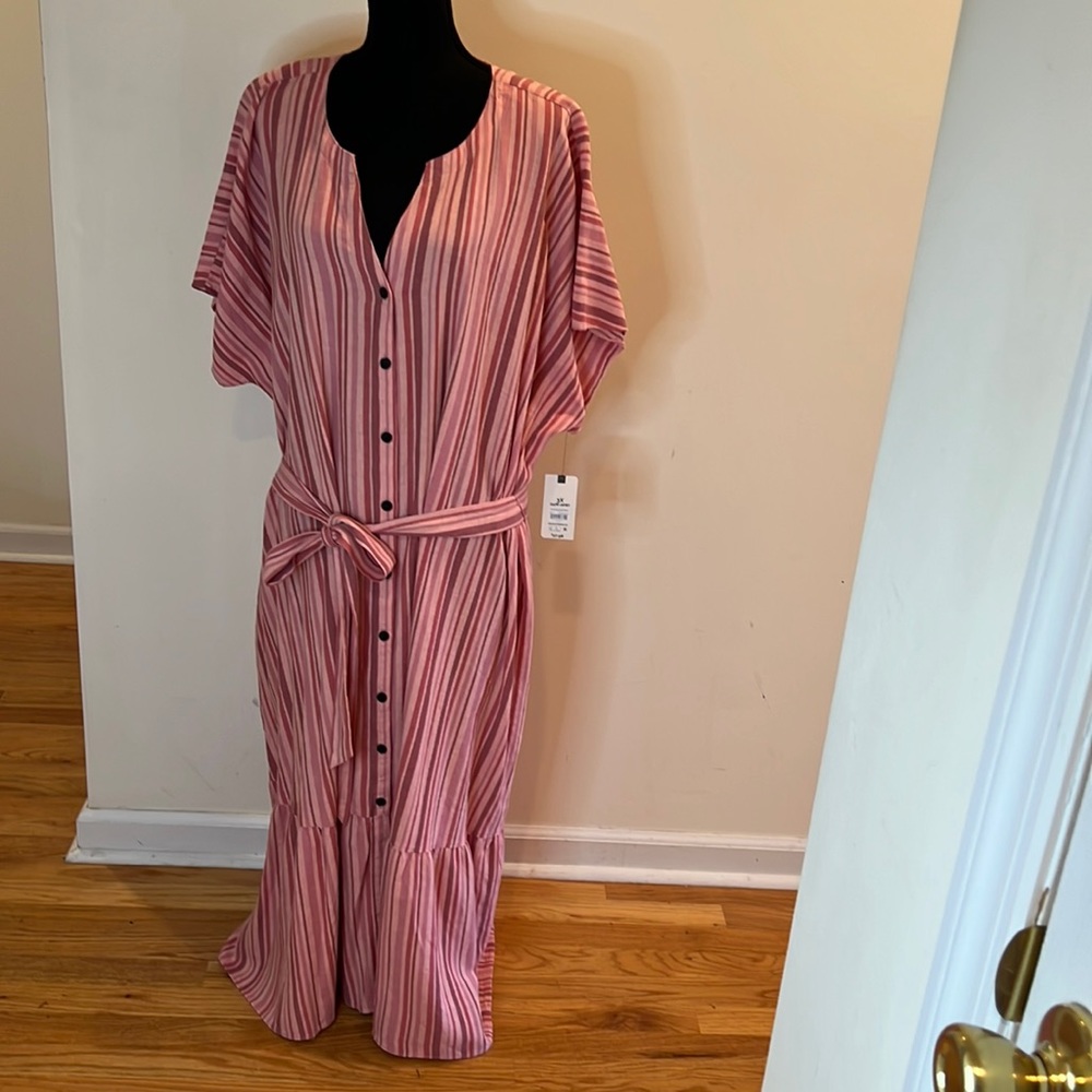 ❤️ Terra & Sky Midi Dress